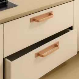 Komplet 2 samolepilnih ročajev ROXO / Baker