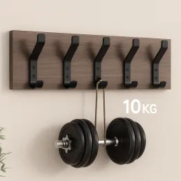 Obešalnik AURA / Mat črna
