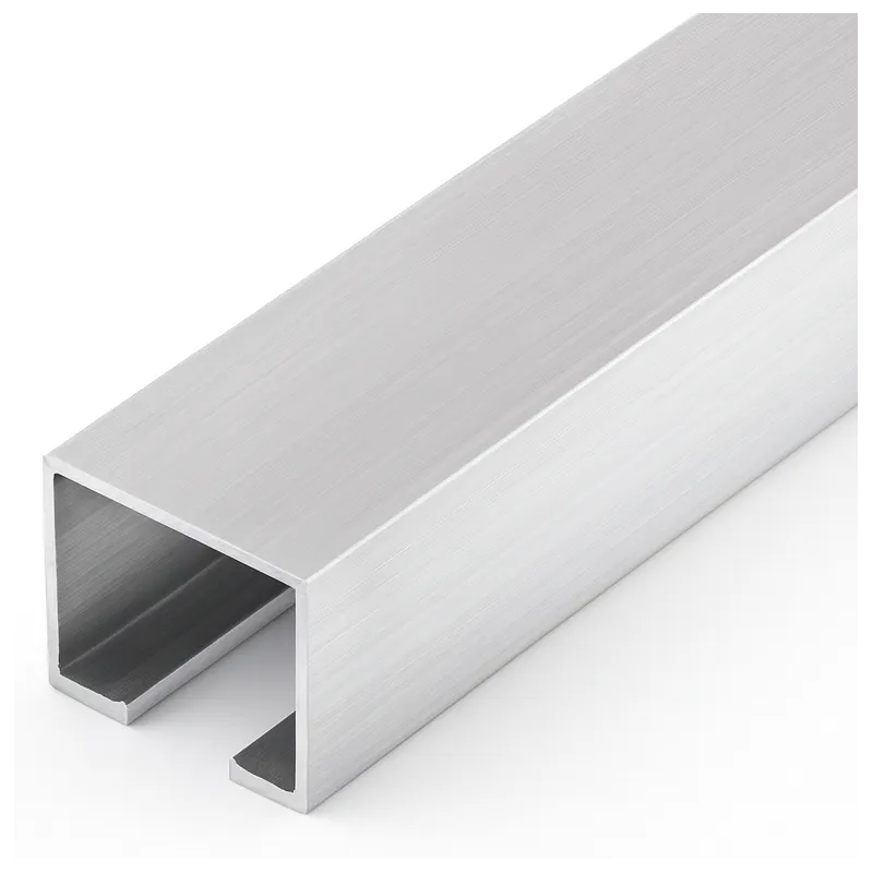 Zgornja tirnica za drsna vrata / Eloxiran aluminij