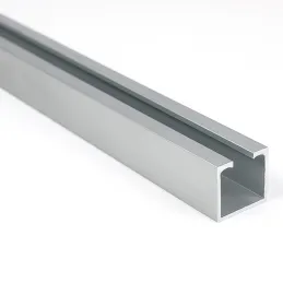 Zgornja tirnica za drsna vrata / Eloxiran aluminij