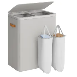 Košara za perilo MYSTIC 170 l / Siva