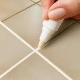 Popravni marker za ploščice in fuge / Bela