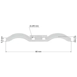 Komplet za ena drsna vrata FAST 50 kg