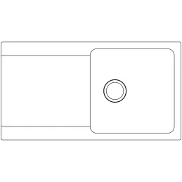 Tectonitno pomivalno korito Franke OID 611