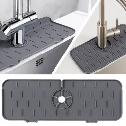 Silikonski odcejalnik pod pipo FAUCET / Siva