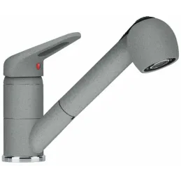 Komplet G57 Franke BFG 611-78 iz granita + armatura FC 9547/ ročna prha / sivi kamen