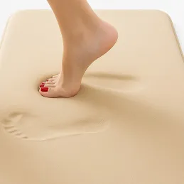 Kopalniška podloga iz spominske pene SANTANA 600 x 400 mm / Bežna