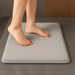 Kopalniška podloga iz spominske pene SANTANA 600 x 400 mm / Svetlo siva