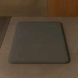 Kopalniška podloga iz spominske pene SANTANA 600 x 400 mm / Temno siva