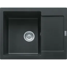 Komplet G275: pomivalno korito iz granita Franke MRG 611-62 + armatura FC 6018 / Onyx