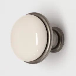 Ročaj TOSCANA / patinirani nikelj – porcelan