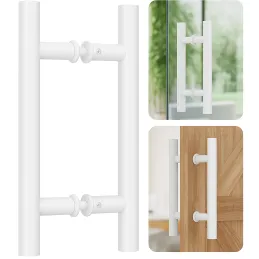 Dvostranski ročaj za vrata HOME / Bela