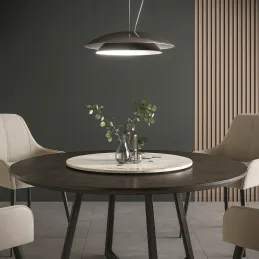 Vrtljivi sistem pod stol ali televizor 150 x 150 mm / Črn