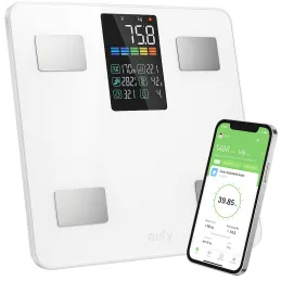 Pametna tehtnica z aplikacijo FEEL FIT / Bela