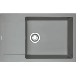Komplet G277 Granitno pomivalno korito Franke MRG 611-78 BB + armatura FC 6018 LINA / Sivi kamen