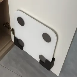 Par plastičnih držal za tehtnico ali desko za rezanje / Črna