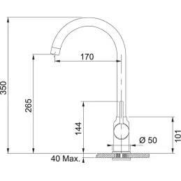 Komplet T104 Tectonitno pomivalno korito Franke S2D 611-78 + armatura FP 9000 / siva