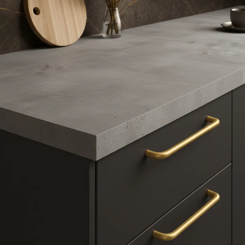 Delovna plošča EGGER Chicago beton svetlo siva / F186 ST9
