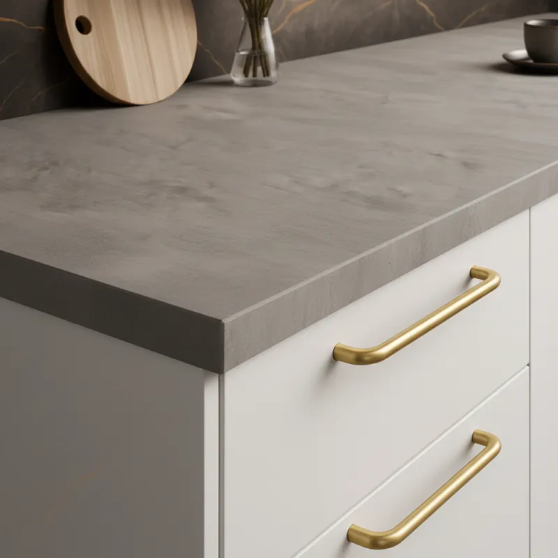 Delovna plošča EGGER Chromix Silver / F638
