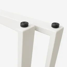 Namizne noge PRIMA / Bela matirana