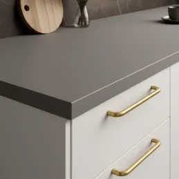 Delovna plošča EGGER Aluminij fino krtačen / F502 ST2