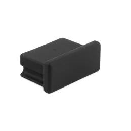 Zaključek za LED-profil ANIMA LL-01/02 – brez luknje / črn
