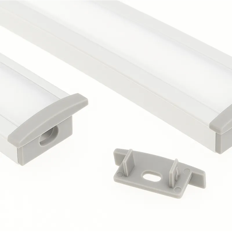 Zaključek za LED-profil ANIMA LL-03 – z odprtino / Siva