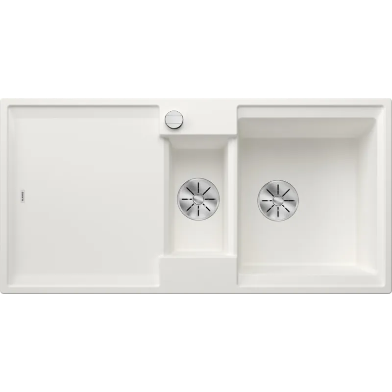 Pomivalno korito iz keramike Blanco ADIRA 6 S / Bela