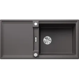 Granitno pomivalno korito Blanco ADIRA XL 6 S z ekscentrom / Siva skala