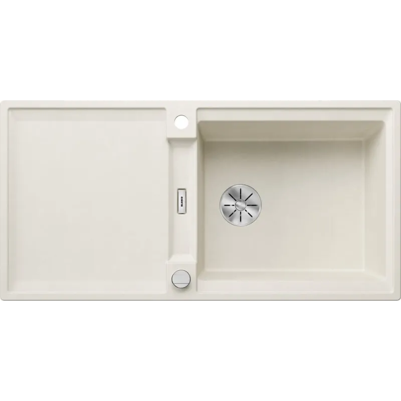 Pomivalno korito iz glazirane keramike Blanco ADIRA XL 6 S z ekscentrom / bela soft