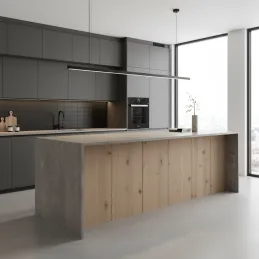 Delovna plošča KRONOSPAN Light Grey Concrete / K200 RS