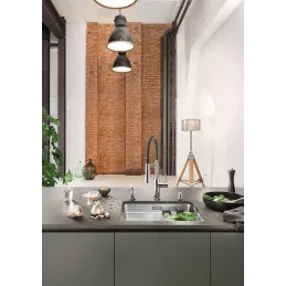 Blanco CATRIS S FLEXO baterija / krom / prha s preklopnikom