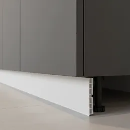Plastični kuhinjski podnožni element PAX / mat bela RAL 9010