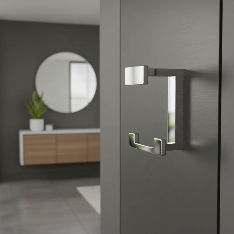 Obešalnik NEXT TRIO / Sijajni krom