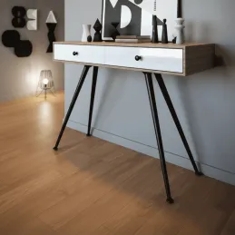 Nastavljiva namizna noga CUBIC / Mat črna