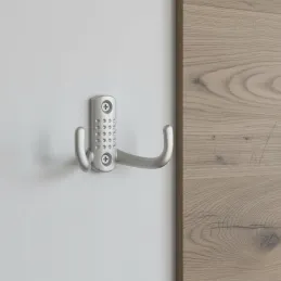 Pohištvena obešalna kljukica BRUNO Mini / Mat krom