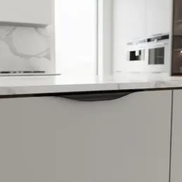 Vgradni ročaj LUTRA / mat črn