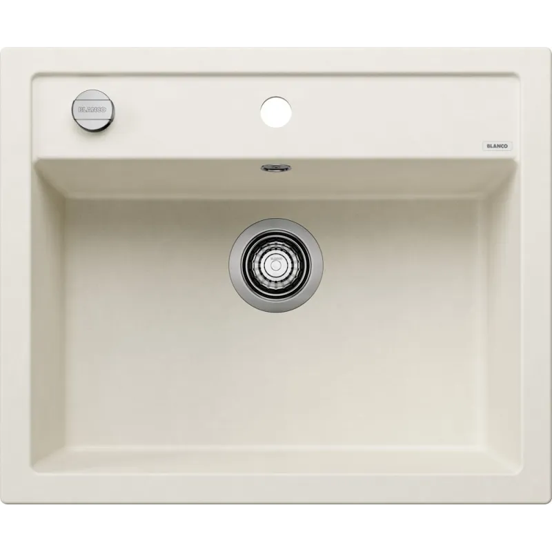 Granitno pomivalno korito Blanco DALAGO 6 z ekscentrom / Bela Soft