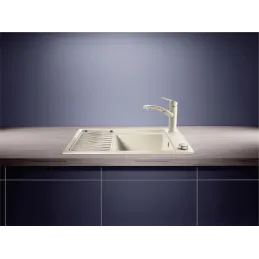 Granitno pomivalno korito Blanco ELON 45 S z odcejalnikom / skrilnato siva