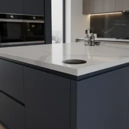 Izvlečna električna vtičnica ASTRA FRENCH 3x230V + 2x USB-polnjenje / Črna