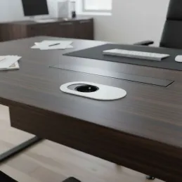 Električna vtičnica ORBIT 1 x 230 V / Bela matirana