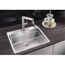 Pomivalno korito iz nerjavnega jekla Blanco ETAGON 500-IF/A / z drsnimi vodili