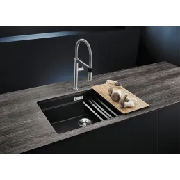 Granitno pomivalno korito Blanco ETAGON 700 U / z drsniki