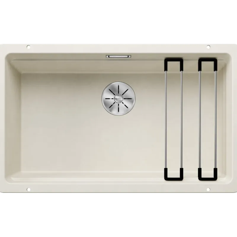 Pomivalno korito iz keramike Blanco ETAGON 700 U / z drsniki