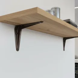 Pločevinasta konzola 100 x 125 / Rjava