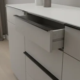 Ročaj za pohištvo CHANEL / Mat črna