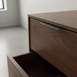 Ročaj za pohištvo CANSAS / Črna brušena