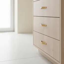 Usnjen ročaj DOLCE OVAL / Naravno usnje