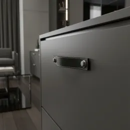 Ročaj SAMSONITE / Črno usnje