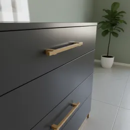 Leseni ročaj LEO / naravni hrast